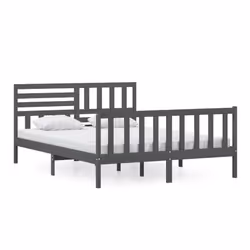 VidaXL 3101160, Grey, 156 cm, 2.06 m, 100 cm, 1500 x 2000 mm, 1560 x 40 x 1000 mm