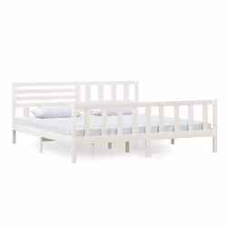 VidaXL 3101174, White, 2.06 m, 2.06 m, 100 cm, 2000 x 2000 mm, 2060 x 40 x 1000 mm