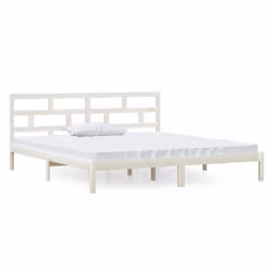 VidaXL 3101199, White, 146 cm, 195.5 cm, 100 cm, 1400 x 1900 mm, 1460 x 40 x 1000 mm