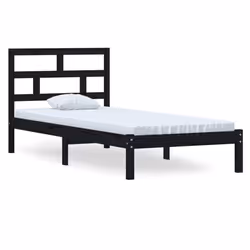 VidaXL 3101212, Black, 106 cm, 2.06 m, 100 cm, 1000 x 2000 mm, 1060 x 40 x 1000 mm
