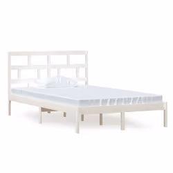 VidaXL 3101214, White, 126 cm, 2.06 m, 100 cm, 1200 x 2000 mm, 1260 x 40 x 1000 mm