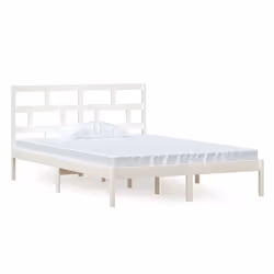 VidaXL 3101219, White, 146 cm, 2.06 m, 100 cm, 1400 x 2000 mm, 1460 x 40 x 1000 mm