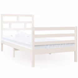 VidaXL 3101254, White, 126 cm, 195.5 cm, 100 cm, 1200 x 1900 mm, 1260 x 40 x 1000 mm