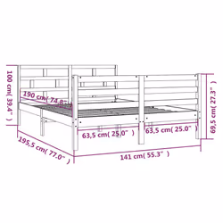 VidaXL 3101258 bed frame - Additional view 8