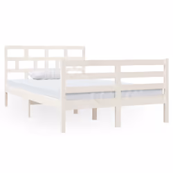 VidaXL 3101279, White, 126 cm, 2.06 m, 100 cm, 1200 x 2000 mm, 1260 x 40 x 1000 mm
