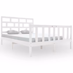 VidaXL 3101354, White, 155.5 cm, 2.06 m, 69.5 cm, 1500 x 2000 mm, 1560 x 40 x 1000 mm