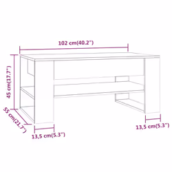 VidaXL 810902 coffee/side/end table - Additional view 7