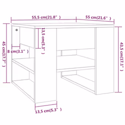 VidaXL 810912 coffee/side/end table - Additional view 7