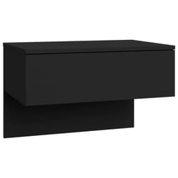 VidaXL 810937 nightstand/bedside table Black