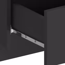 VidaXL 810938 nightstand/bedside table Black - Additional view 7