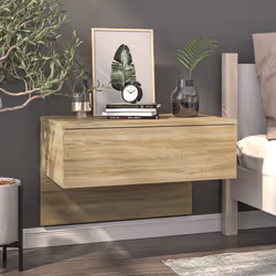 VidaXL 810942 nightstand/bedside table Oak