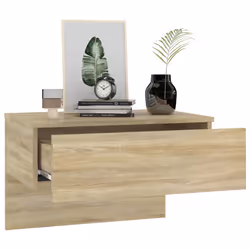 VidaXL 810942 nightstand/bedside table Oak - Additional view 4