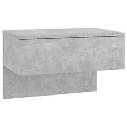 VidaXL 810943 nightstand/bedside table Concrete colour
