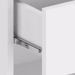 VidaXL 810953 nightstand/bedside table White - Additional view 7