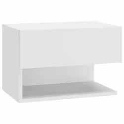 VidaXL 810954 nightstand/bedside table White - Additional view 5