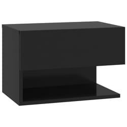 VidaXL 810955 nightstand/bedside table Black