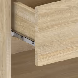VidaXL 810960 nightstand/bedside table Oak - Additional view 8