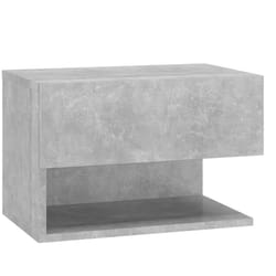 VidaXL 810961 nightstand/bedside table Concrete colour