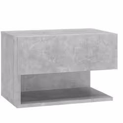 VidaXL 810962 nightstand/bedside table Concrete colour - Additional view 4