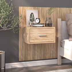 VidaXL 810977 nightstand/bedside table Oak - Additional view 2