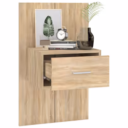 VidaXL 810977 nightstand/bedside table Oak - Additional view 4