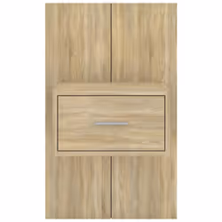 VidaXL 810977 nightstand/bedside table Oak - Additional view 5