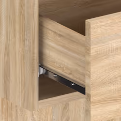 VidaXL 810977 nightstand/bedside table Oak - Additional view 7