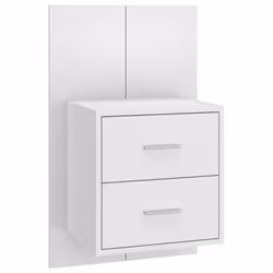 VidaXL 810990, White, Wood, 50 kg, 485 mm, 325 mm, 800 mm
