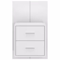 VidaXL 810990 nightstand/bedside table White - Additional view 5