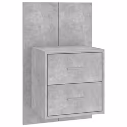 VidaXL 810997, Concrete colour, Wood, 50 kg, 485 mm, 325 mm, 800 mm