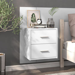 VidaXL 811001 nightstand/bedside table White
