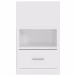 VidaXL 811019 nightstand/bedside table White - Additional view 4