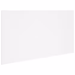 vidaXL Bed Headboard Bedroom Bed Header Decorative Headboard Engineered Wood - white - Additional view 2