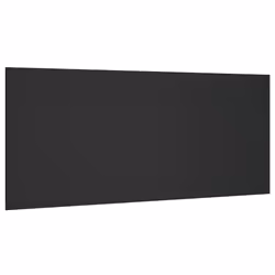 VidaXL 811044, Black, Wood, 2000 mm, 80 cm, 15 mm