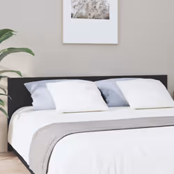 VidaXL 811044 headboard/footboard Black