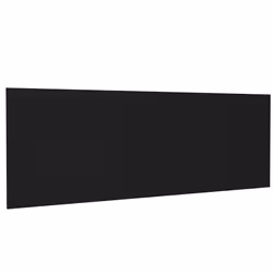 VidaXL 811053, Black, Wood, 2400 mm, 80 cm, 15 mm