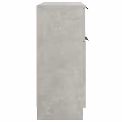vidaXL Sideboard Console Cabinet Storage Cupboard Highboard Engineered Wood - concrete grey - Additional view 6
