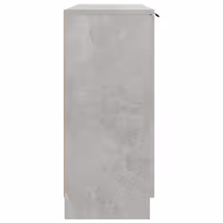 vidaXL Sideboard Cupboard Home Storage Highboard Side Cabinet Engineered Wood - concrete grey - Additional view 6