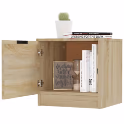 VidaXL 811203 nightstand/bedside table Oak - Additional view 8