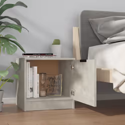 VidaXL 811204 nightstand/bedside table Concrete colour