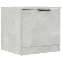 VidaXL 811205 nightstand/bedside table Concrete colour