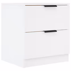 VidaXL 811215 nightstand/bedside table White