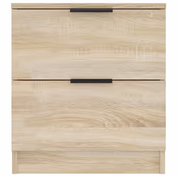VidaXL 811221 nightstand/bedside table Oak - Additional view 4