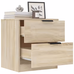 VidaXL 811221 nightstand/bedside table Oak - Additional view 7