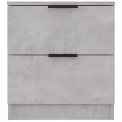 VidaXL 811223 nightstand/bedside table Concrete colour - Additional view 4