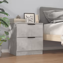 VidaXL 811223 nightstand/bedside table Concrete colour - Additional view 8