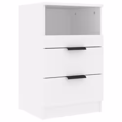 VidaXL 811232, White, Wood, 400 mm, 360 mm, 650 mm, 1 pc(s)