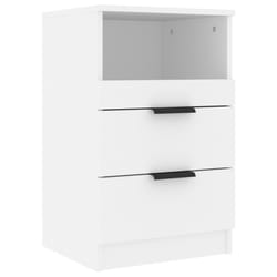 VidaXL 811232 nightstand/bedside table White