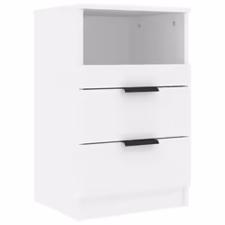 VidaXL 811233 nightstand/bedside table White