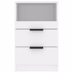 VidaXL 811233 nightstand/bedside table White